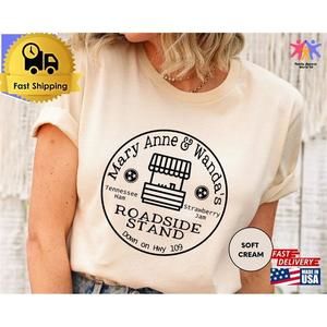 Mary Anne  Wandas Roadside Stand Cute Country Country Music Tee  T-Shirt